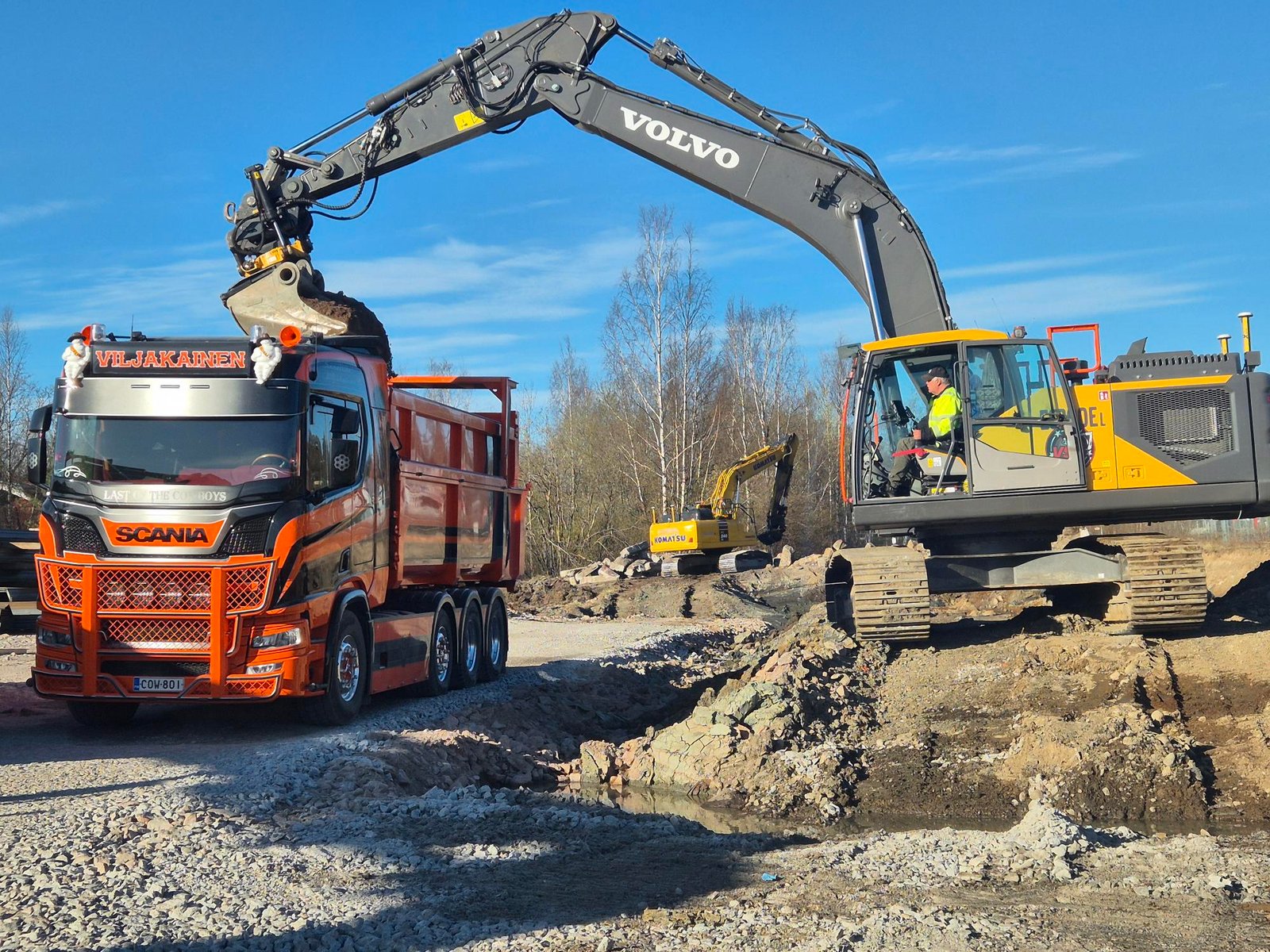 VSG Infra työmaa